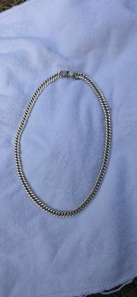 Chain XS Ketting Zilver budha to buddha, Sieraden, Tassen en Uiterlijk, Kettingen, Ophalen of Verzenden, Zo goed als nieuw, Zilver