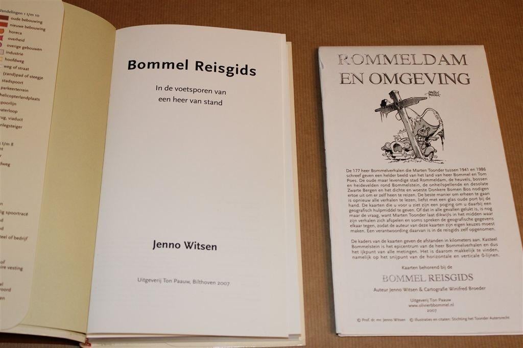Bommel Reisgids — Compleet met de Originele Landkaart, Boeken, Stripboeken, Eén stripboek, Ophalen of Verzenden, Gelezen