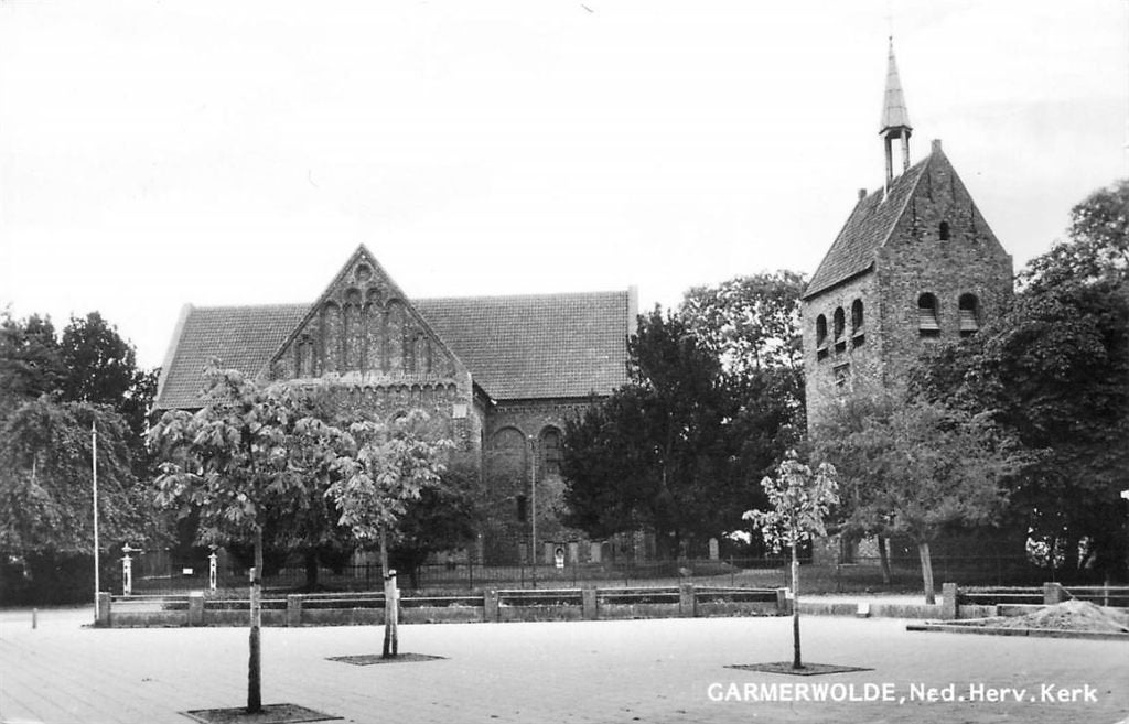 378-364-007 Garmerwolde Ned Herv Kerk, Ophalen of Verzenden, Voor 1920, Groningen