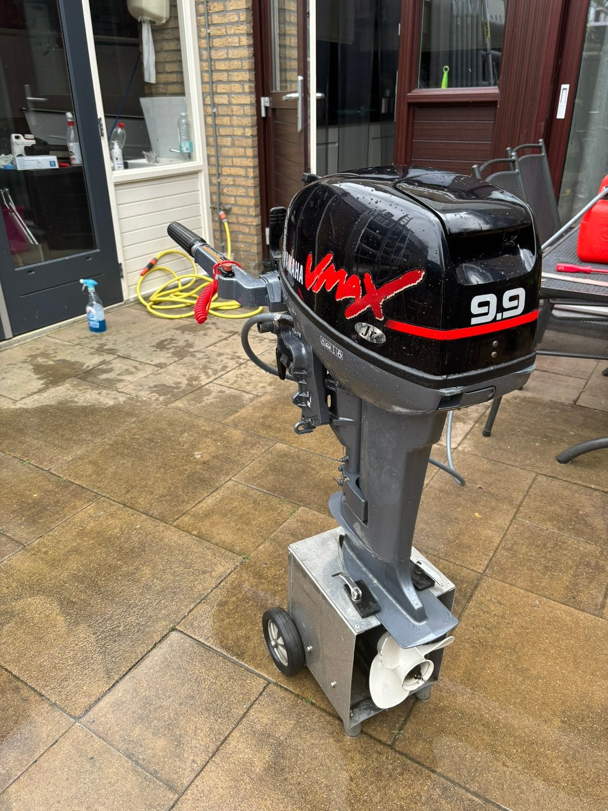 Yamaha 9,9 nu 15 pk voor visboot kortstaart, Ophalen, Zo goed als nieuw, Kunstaas