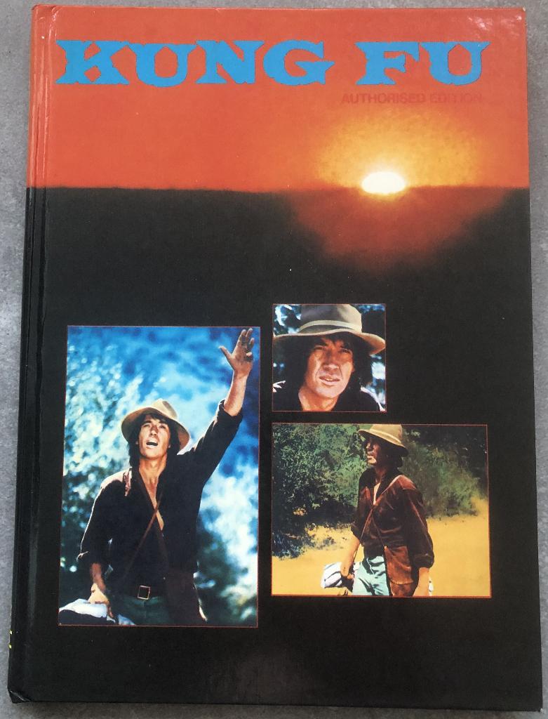 KUNG FU - BOEK TELEVISIESERIE/STRIPBOEK -1974 - HARDCOVER, Eén stripboek, Ophalen of Verzenden, Zo goed als nieuw