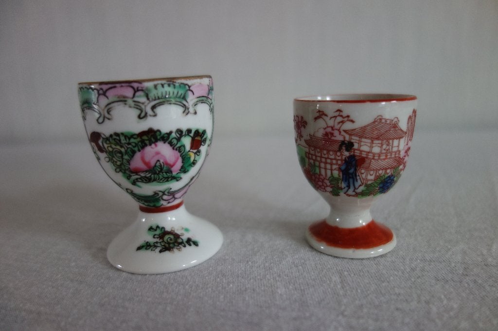 Eierhouders porselein Chinees, Ophalen of Verzenden