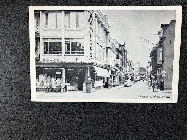 Nieuwstraat hengelo, Ophalen of Verzenden, 1940 tot 1960, Ongelopen, Overijssel