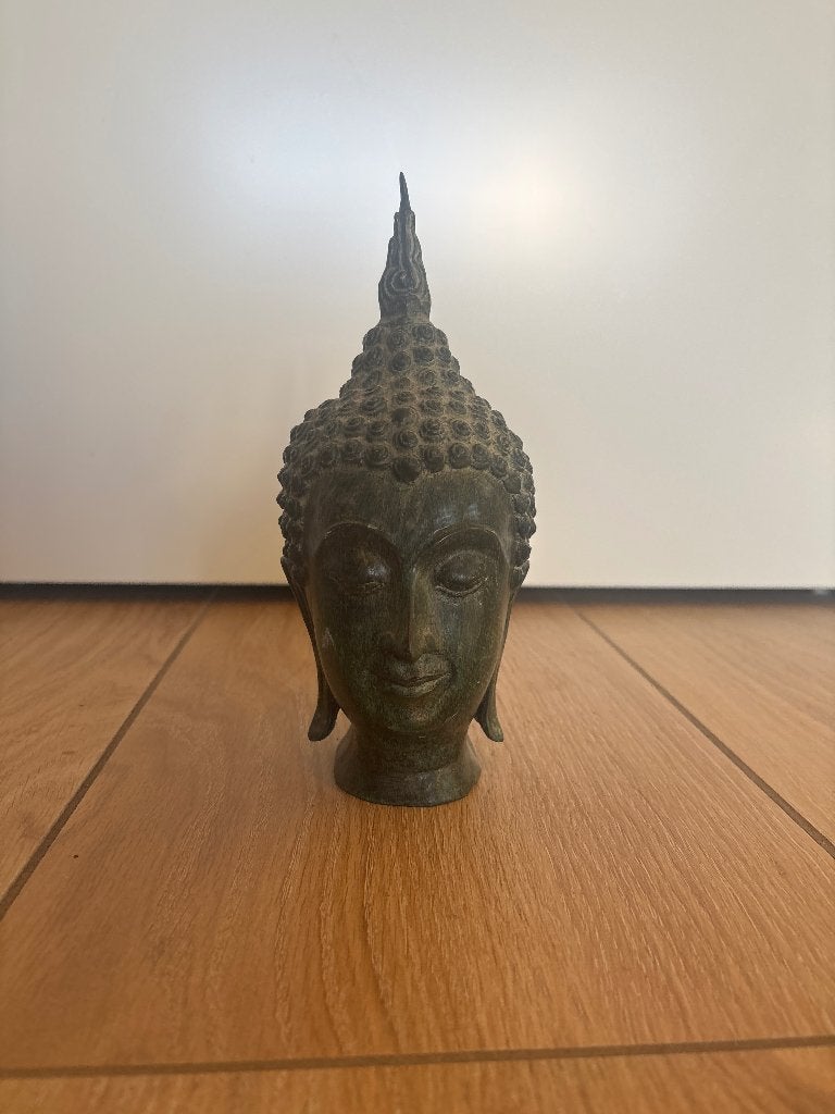 Bronzen/messing Boeddha beeld, Antiek en Kunst, Ophalen of Verzenden, Brons, 20 - 50 cm, Beeld