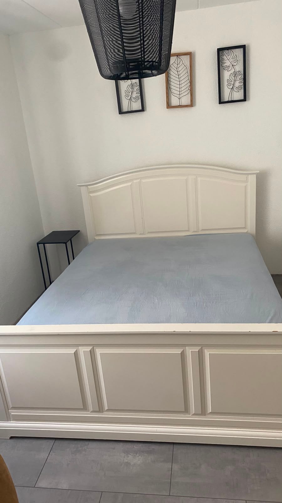 160x200 ikea bed inclusief lattenbodems –, Ophalen, Gebruikt, Tweepersoons, 160 cm
