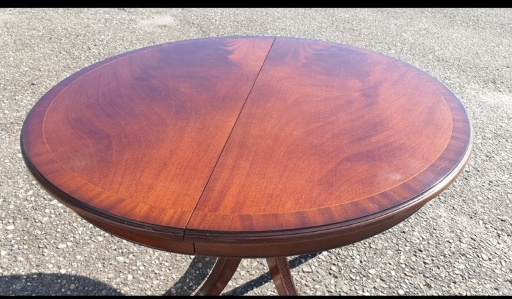 Heldense mahonie eetkamer tafel, Ophalen