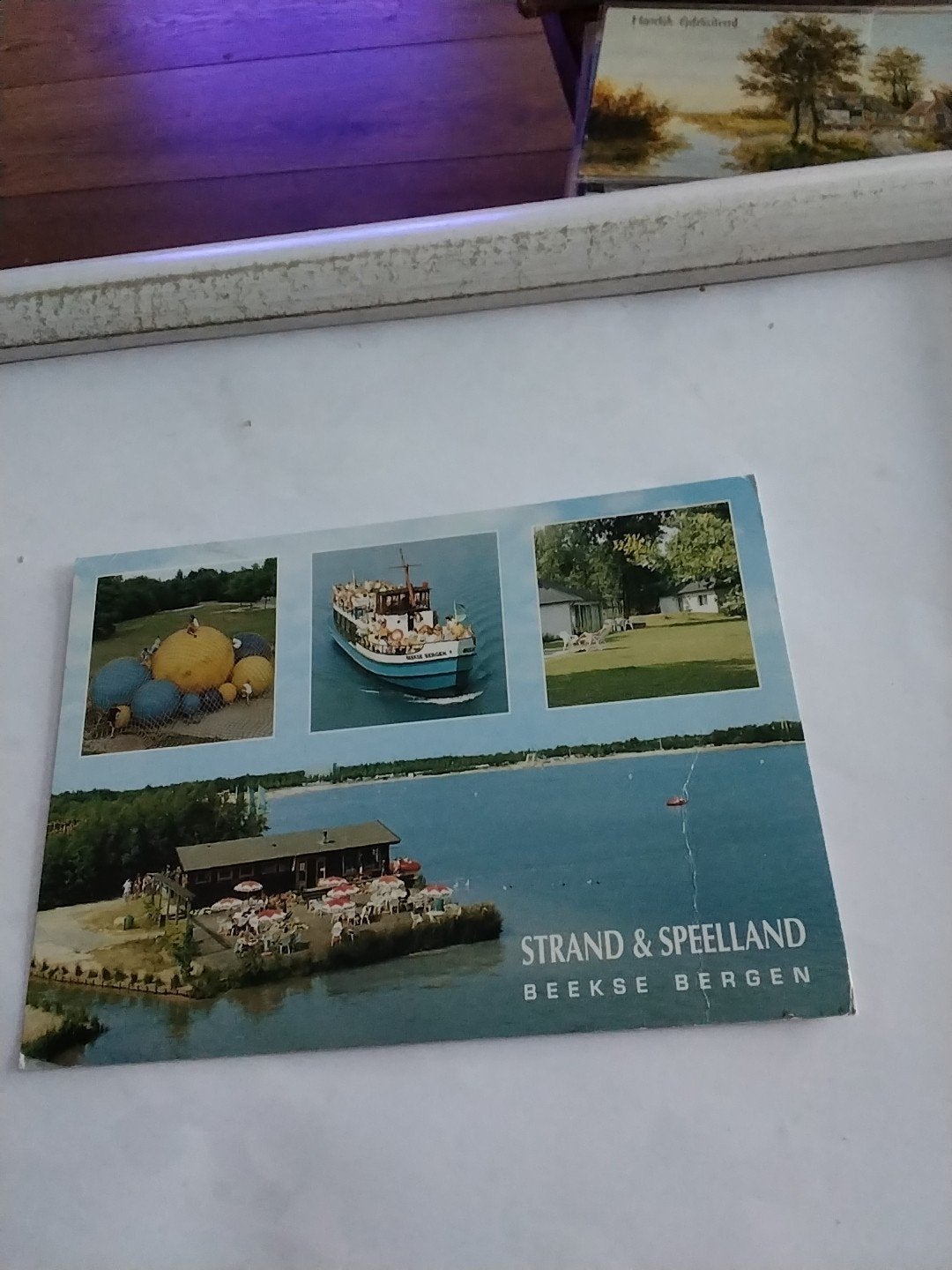 Ansichtkaart Strand & Speelland Beekse Bergen 1993, Verzamelen, Ansichtkaarten | Nederland, Ophalen of Verzenden