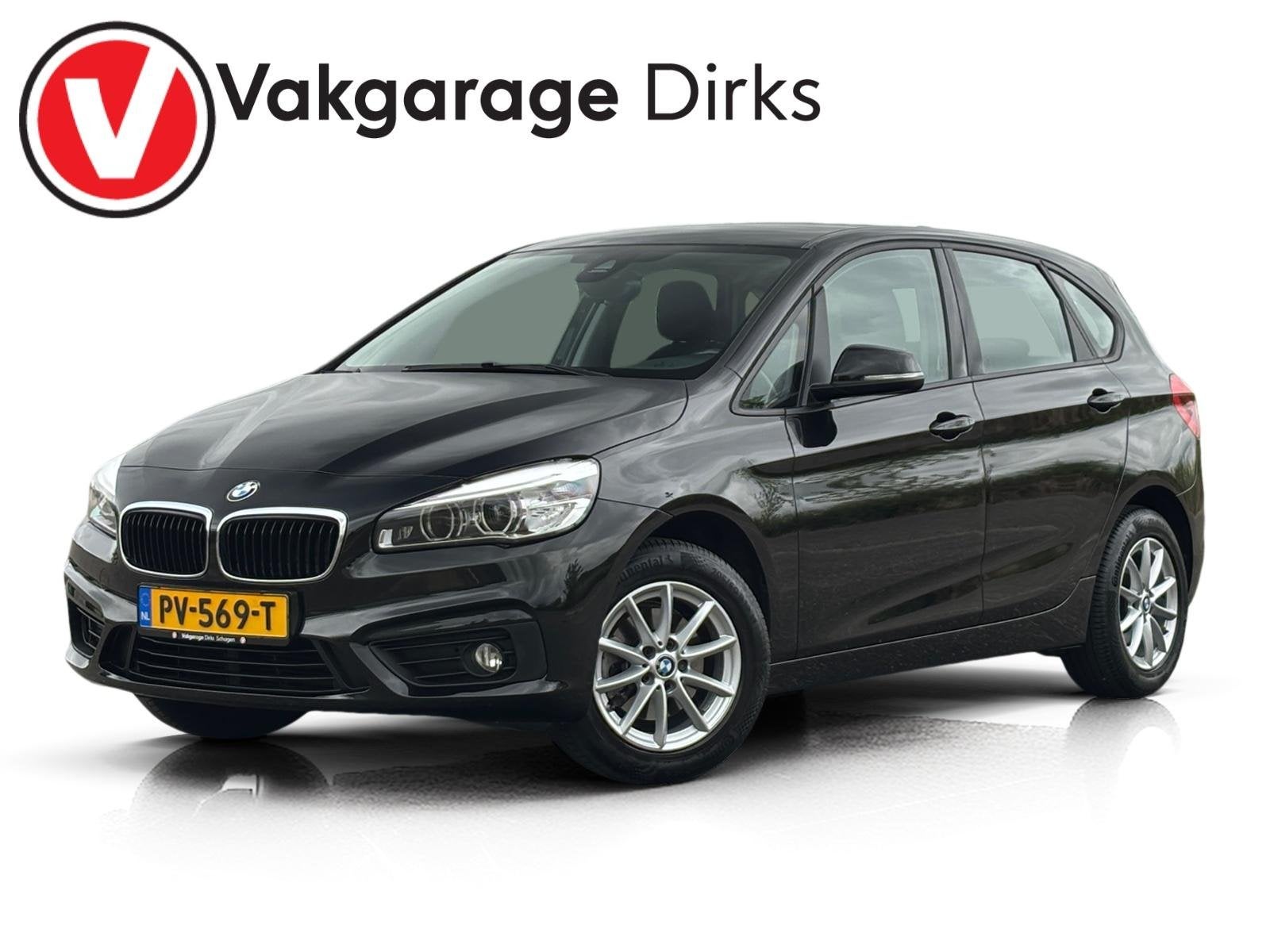 BMW 2-serie Active Tourer 218i Executive ✅ LED ✅ Navi, Auto's, BMW, 1345 kg, Gebruikt, Euro 6, Zwart