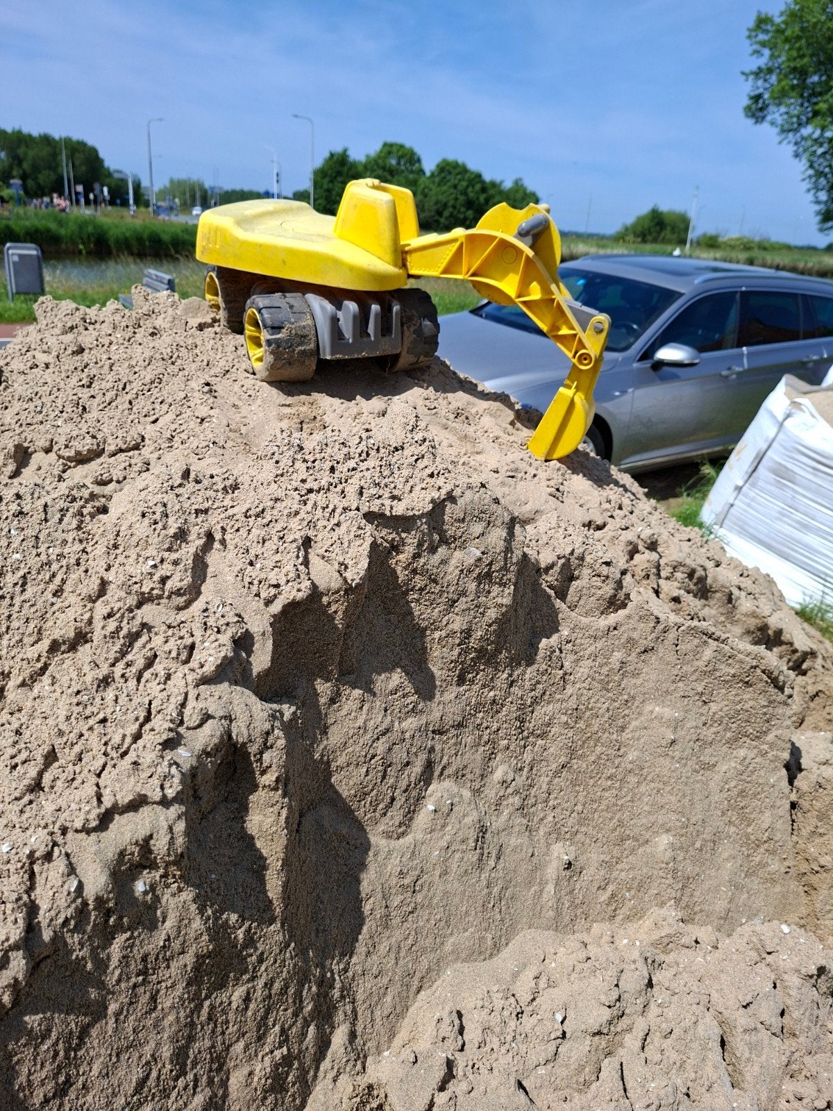 BIG Worker Maxi Graafmachine - Robuust Speelgoed, Ophalen, Gebruikt