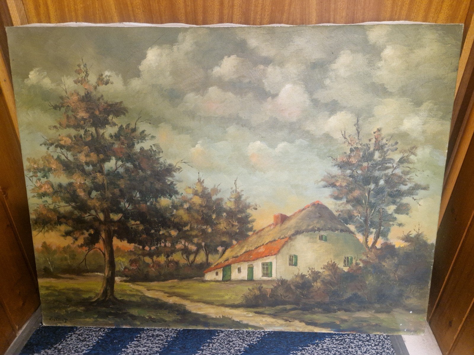 Mooi klassiek schilderij op doek, Antiek en Kunst, Kunst | Schilderijen | Klassiek, Ophalen