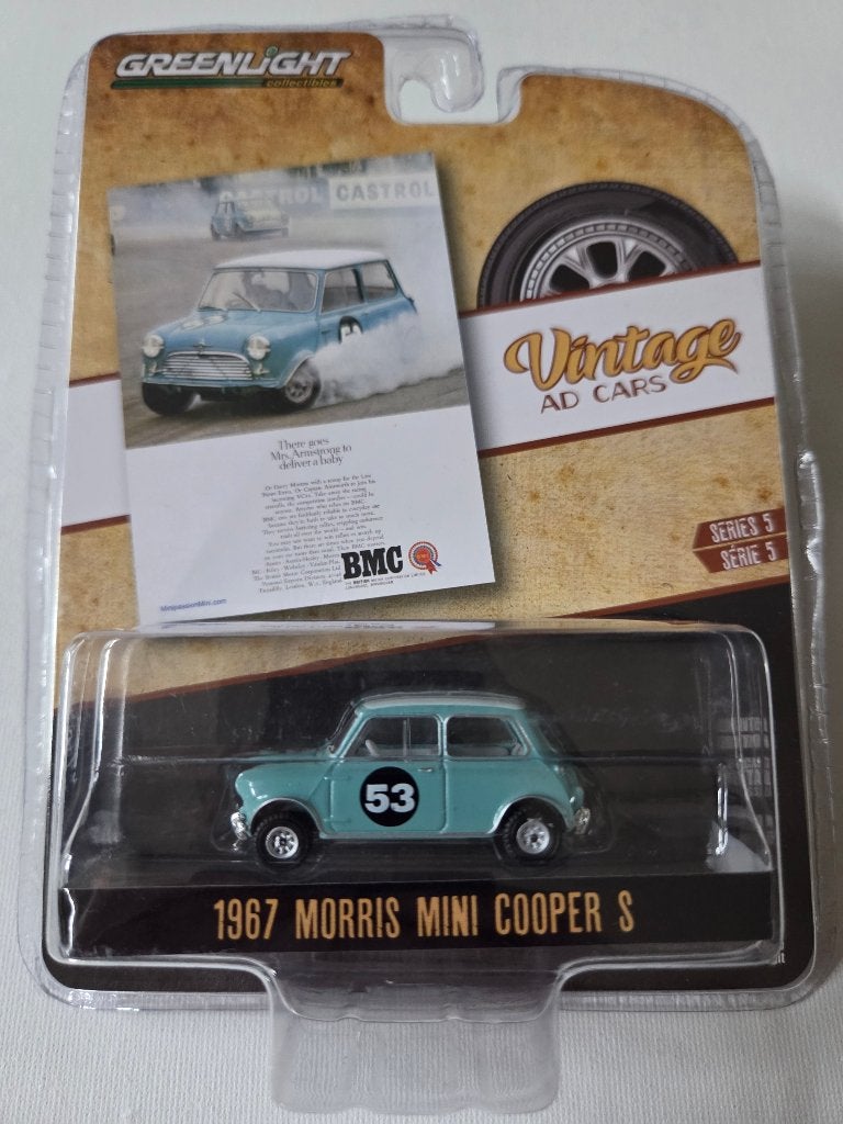 Greenlight Mini Cooper S, Hobby en Vrije tijd, Modelauto's | Overige schalen, Auto, Unknown, Nieuw, Ophalen of Verzenden