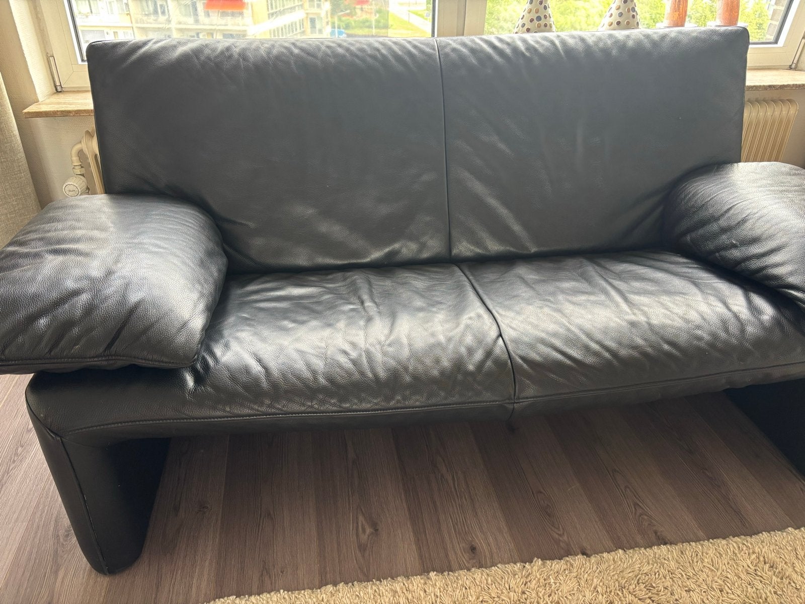Jori bank, Huis en Inrichting, Banken | Bankstellen, Gebruikt, Verzenden, 150 tot 200 cm, Tweepersoons