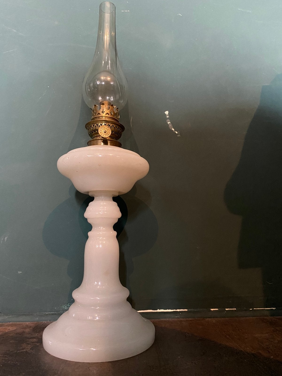 Olielamp 2x, Antiek en Kunst, Ophalen of Verzenden