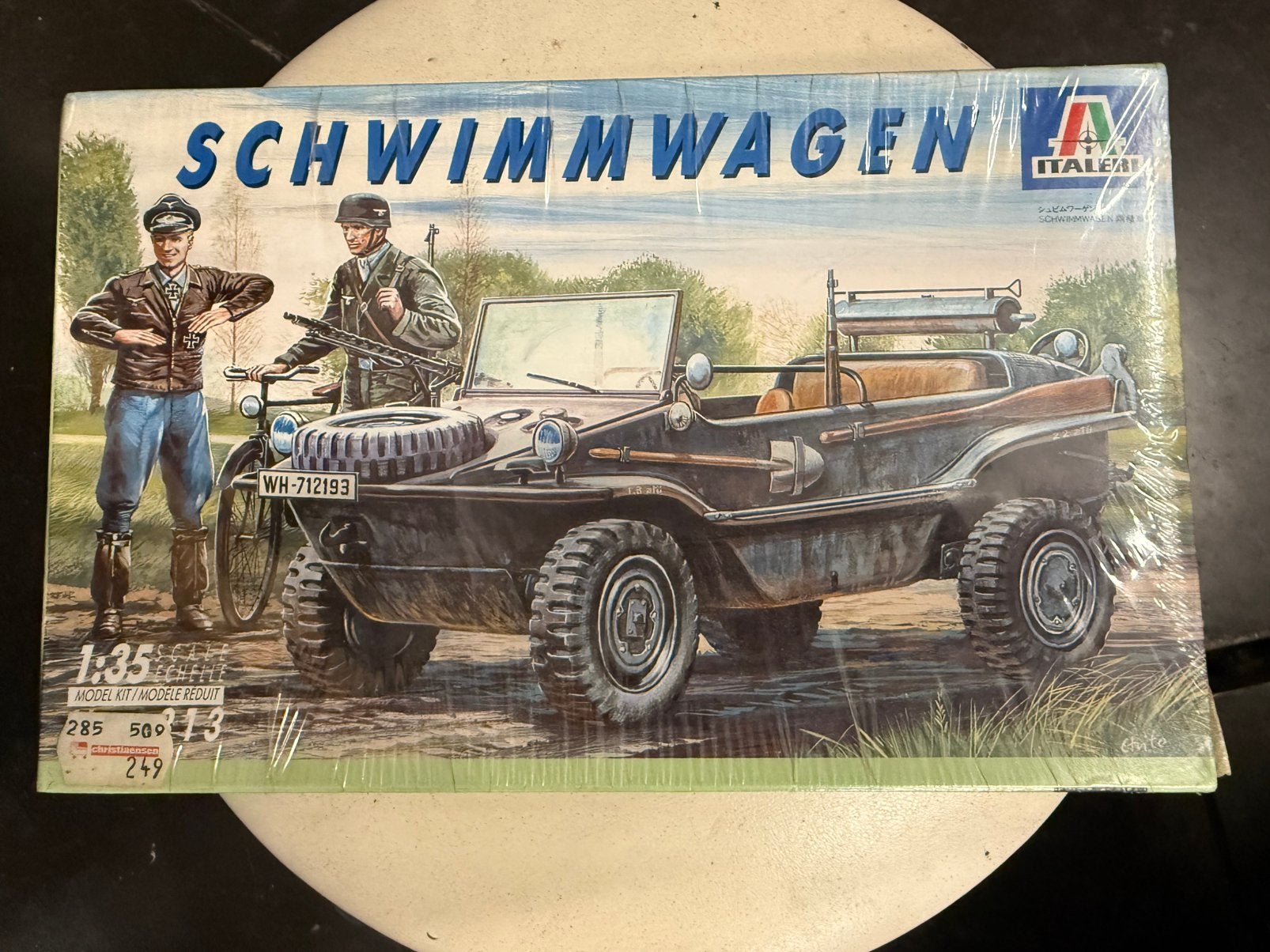 Kfz. II VW Typ 166 "Schwimmwagen", Tank, Italeri, 1:32 tot 1:50, Ophalen of Verzenden