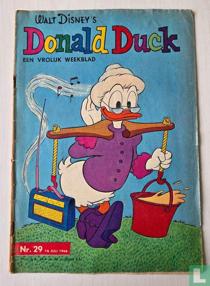 Donald Duck 1966 - nr. 29, Boeken, Stripboeken, Eén stripboek, Ophalen of Verzenden, Donald Duck / Disney, Gelezen