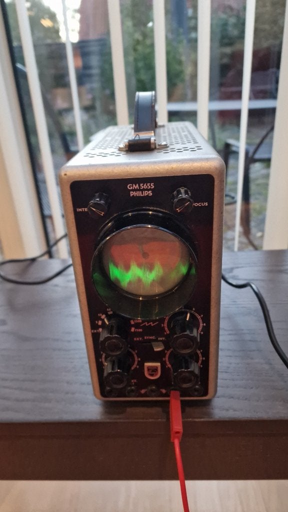 Philips GM 5655/04 Oscilloscoop - Vintage Meetinstrument, Ophalen
