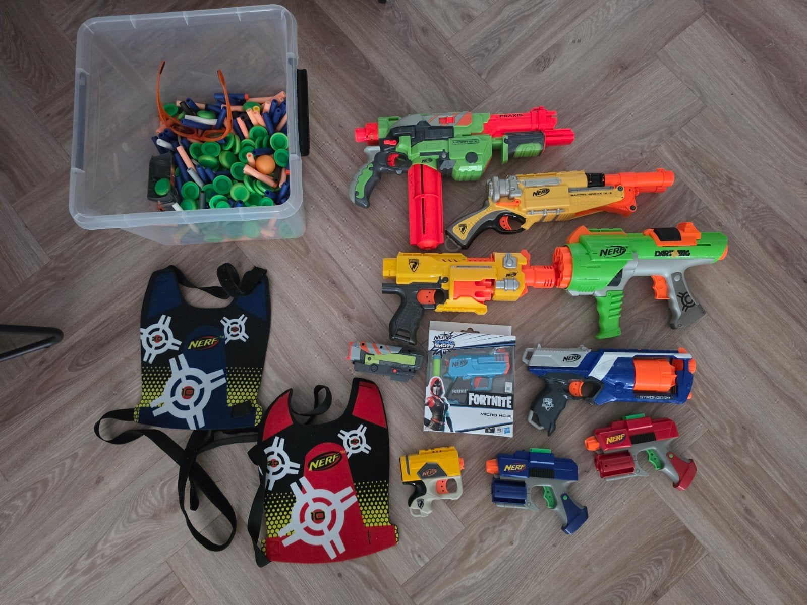 Grote Nerf Blaster Collectie met Accessoires, Ophalen