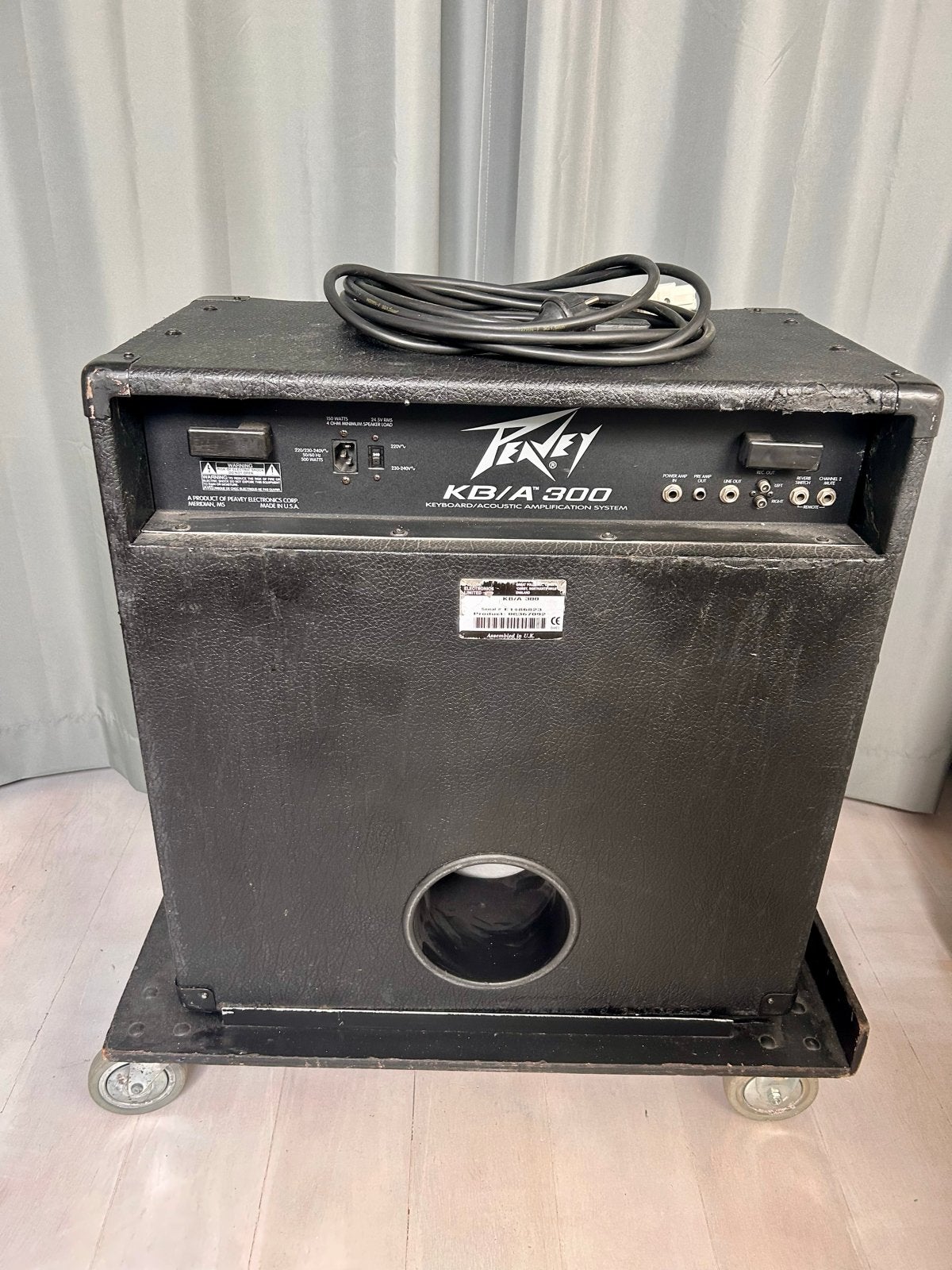Kinor Basgitaar (Jazz stijl) met Peavey KB/A 300 Basinstalla, Ophalen, Gebruikt, Elektrisch