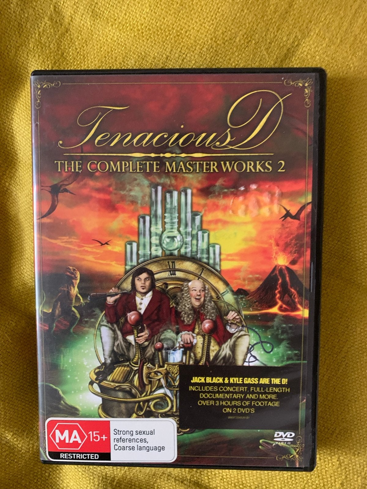 Tenacious D: The Complete Master Works 2 DVD, Vanaf 16 jaar, Ophalen of Verzenden, Concert, Gebruikt