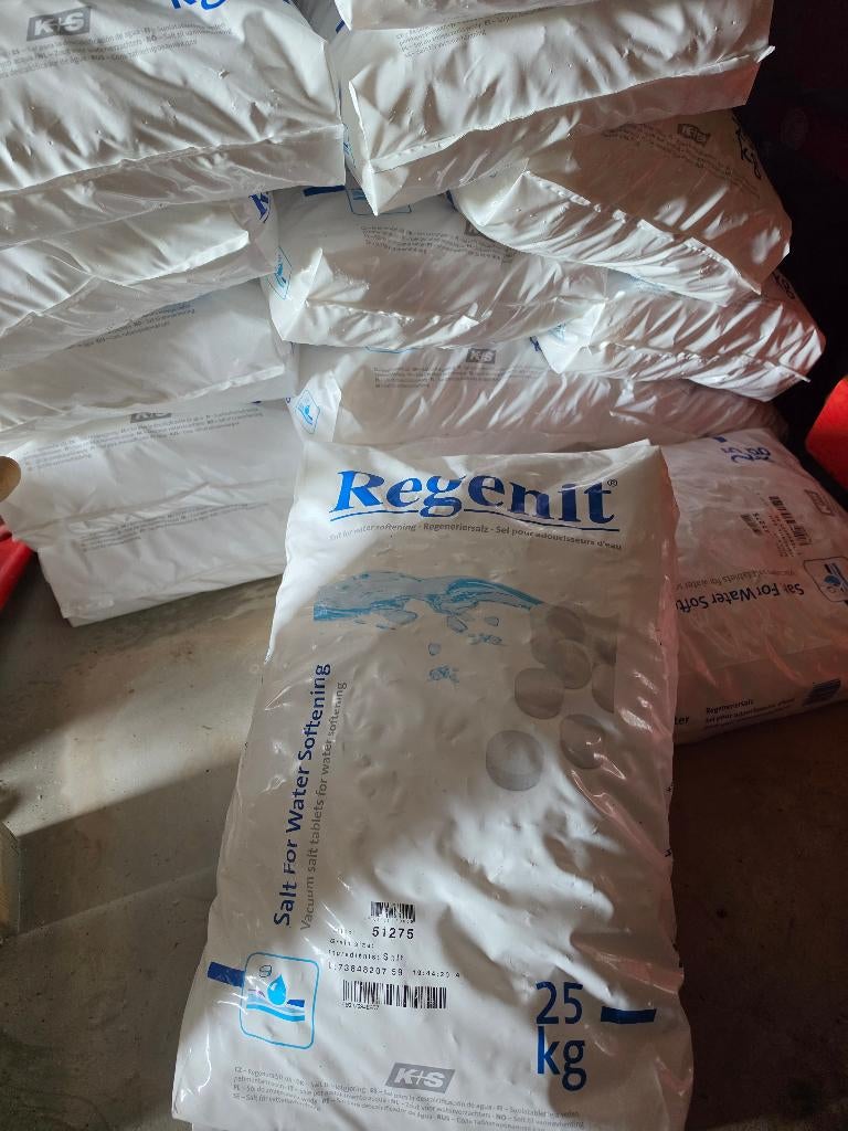Regenit, Ophalen, Nieuw, Waterontharder met zout