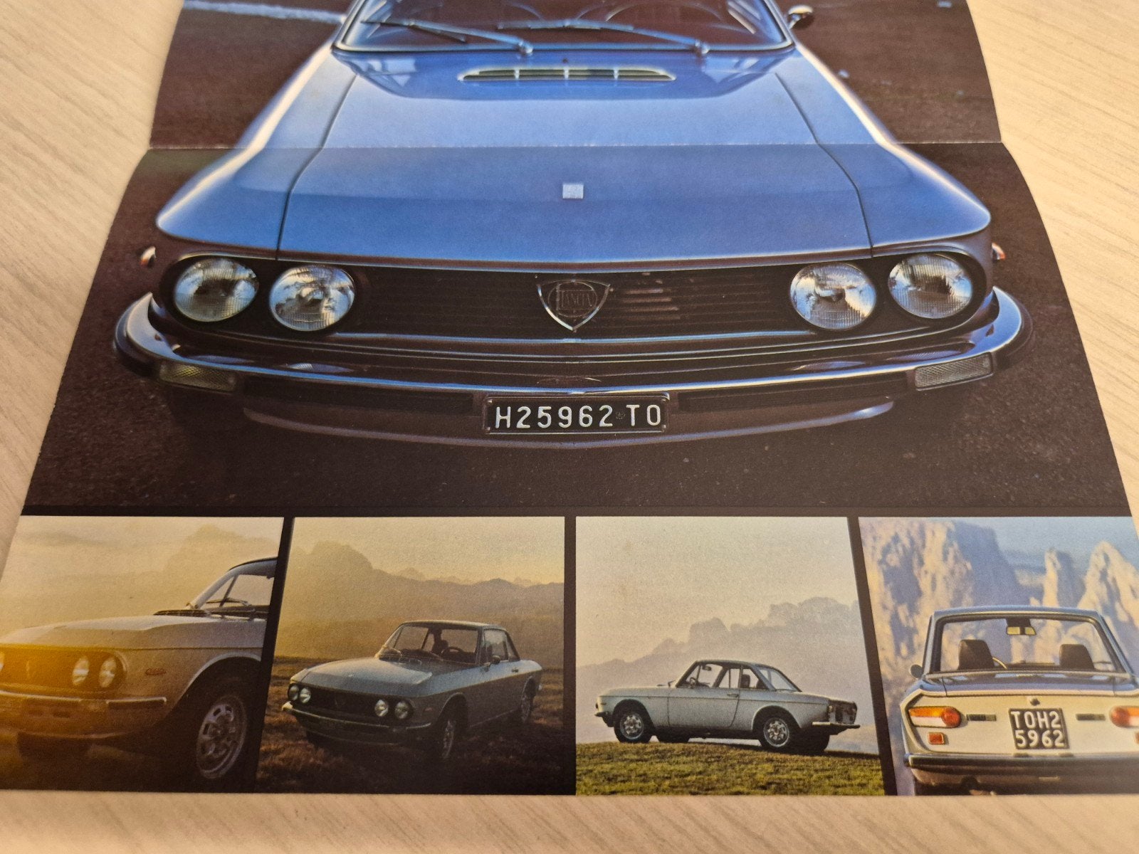 1975 Nederlands Lancia Fulvia coupé 3 folder in mooie staat, Ophalen of Verzenden, Zo goed als nieuw, Overige merken