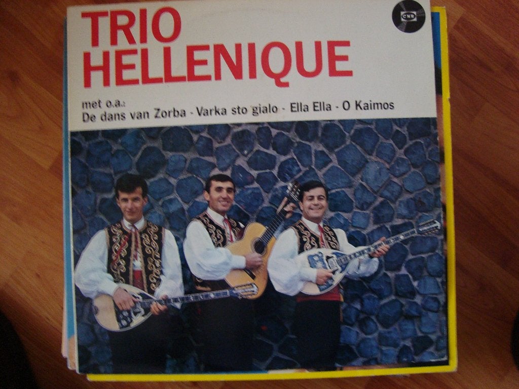 LP:TRIO  HELLENIQUE  (1968), LP, Gebruikt, Overige genres, Ophalen of Verzenden
