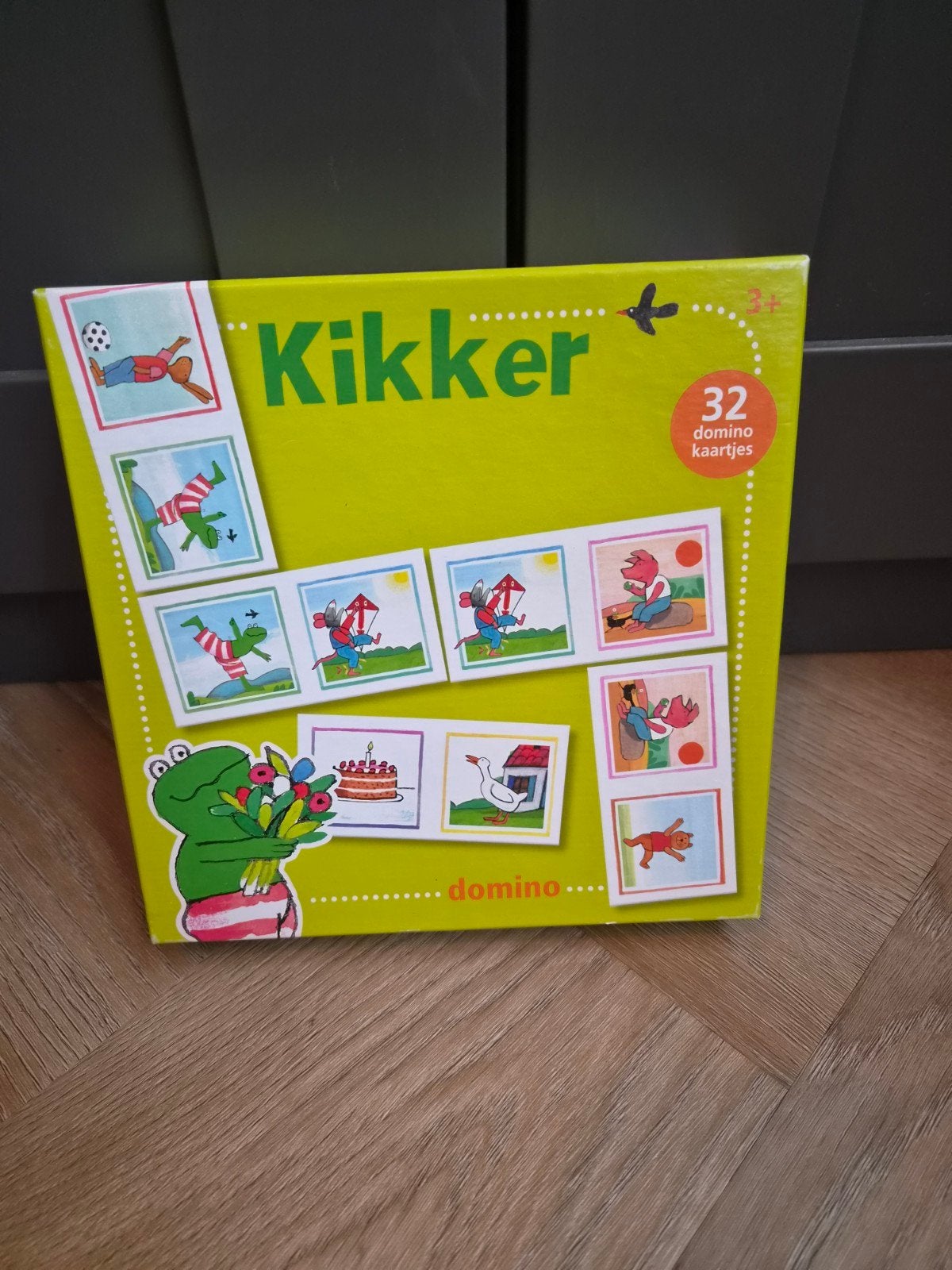 Kikker Domino Spel - Leuk voor Kinderen, Een of twee spelers, Ophalen of Verzenden, Zo goed als nieuw, Totum