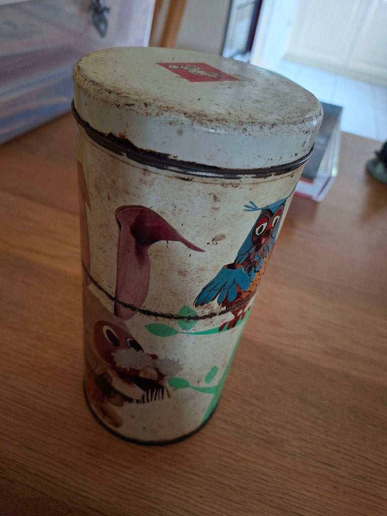 oud Bolletje blik, de Fabeltjeskrant, Ophalen of Verzenden, Gebruikt, Overige