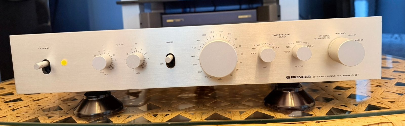 Pioneer a-21 CLASS A, Audio, Tv en Foto, Versterkers en Receivers, Ophalen, Zo goed als nieuw, 120 watt of meer, Pioneer