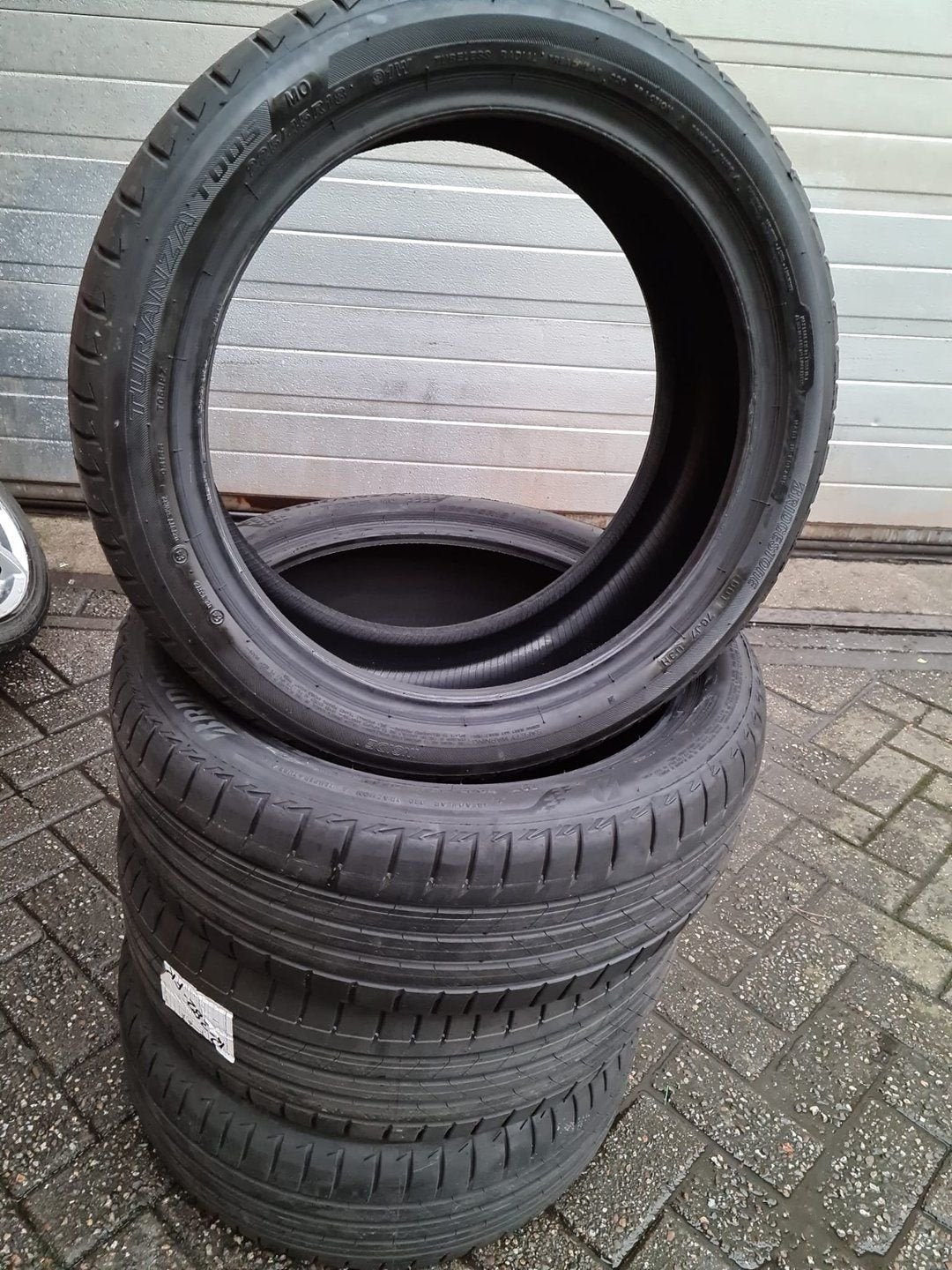 Set nieuwe 4x 225 45 18 Bridgestone Turanza MO zomerbanden, -, -, Nieuw, Ophalen of Verzenden