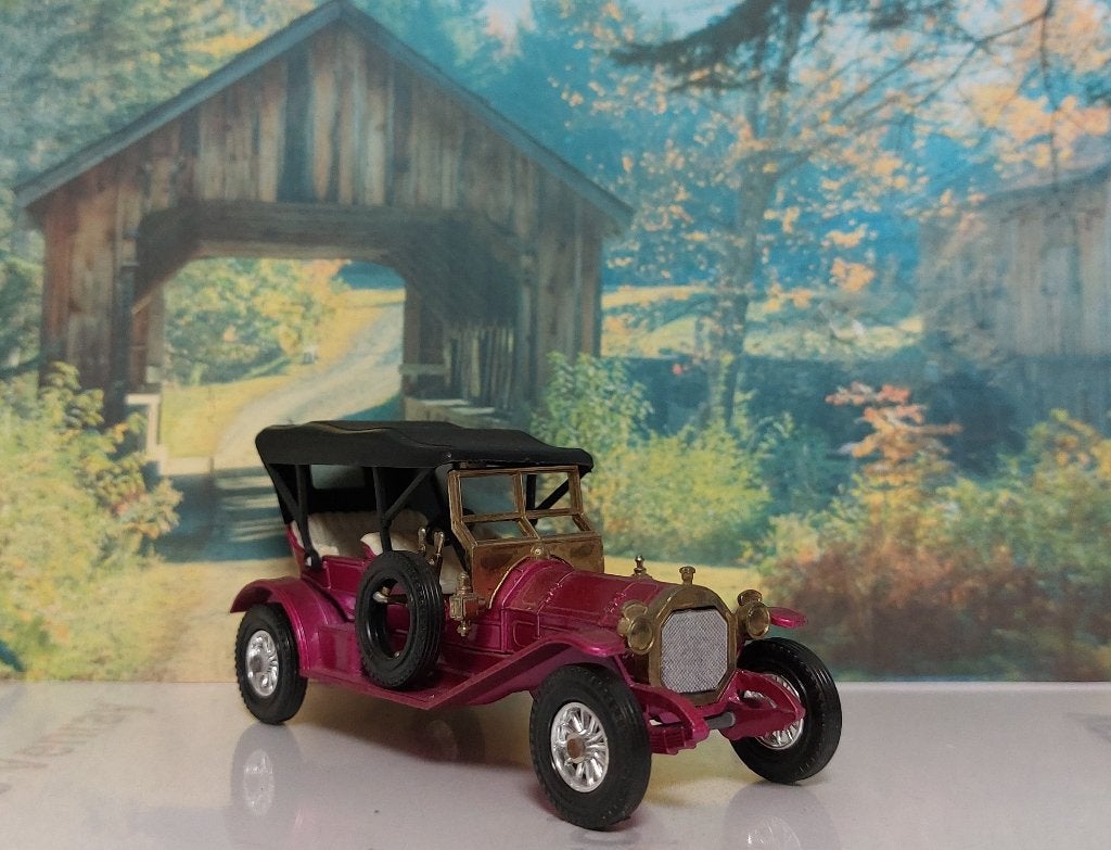 1:48 Thomas Model K 6-70 Flyabout 1909 Matchbox MoY Y12 v2.5, Ophalen of Verzenden, Gebruikt, Auto, Matchbox