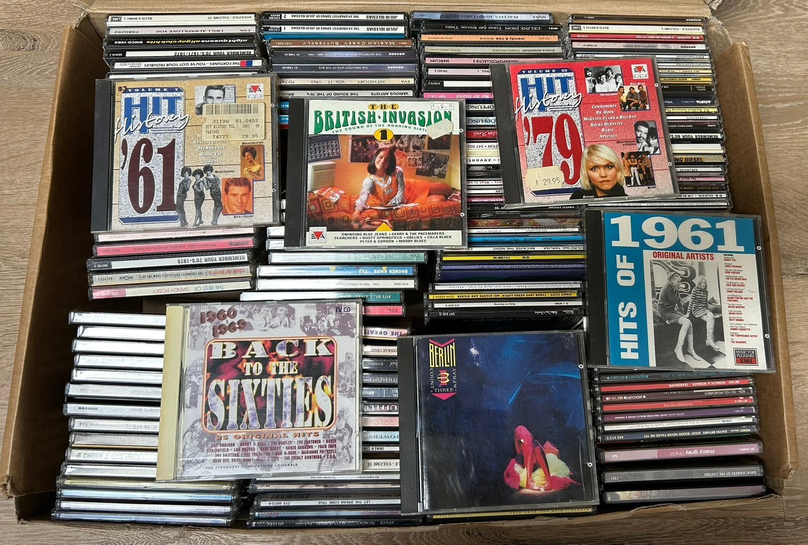 Grote collectie CD's: Hits uit de jaren '60, '70, '80, '90, Ophalen of Verzenden, 1960 - 1969, Gebruikt