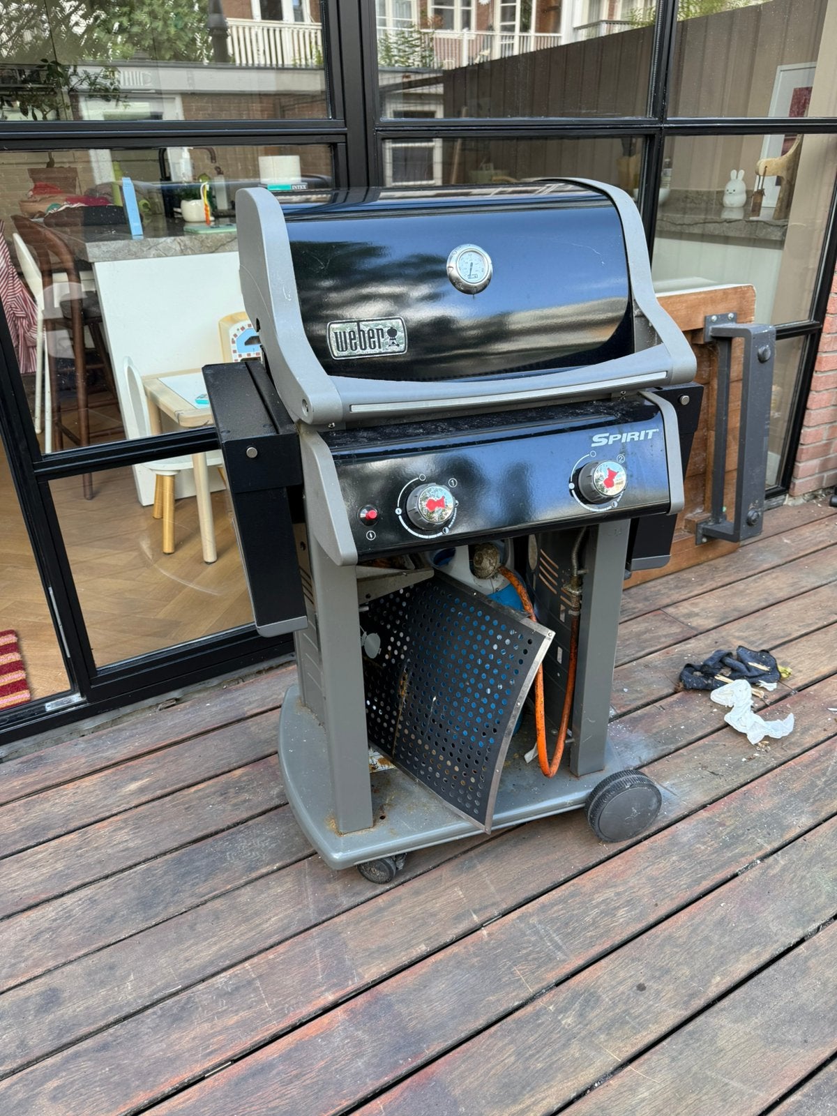 Weber bbq, Ophalen, Gebruikt