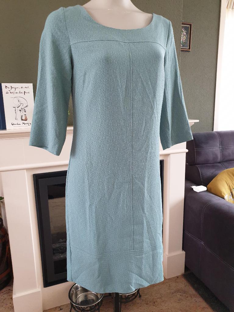 Terre Bleue zee blauwe groen jurk mt S 36 nieuw met kaartje, Nieuw, Knielengte, Maat 36 (S), Groen