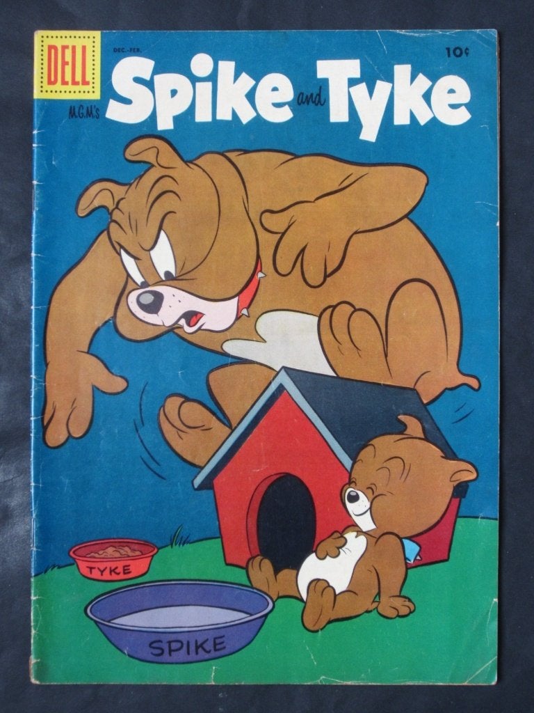 M.G.M.'s Spike and Tyke #4 Dell 1955, Amerika, Verzenden, Gelezen, Eén comic