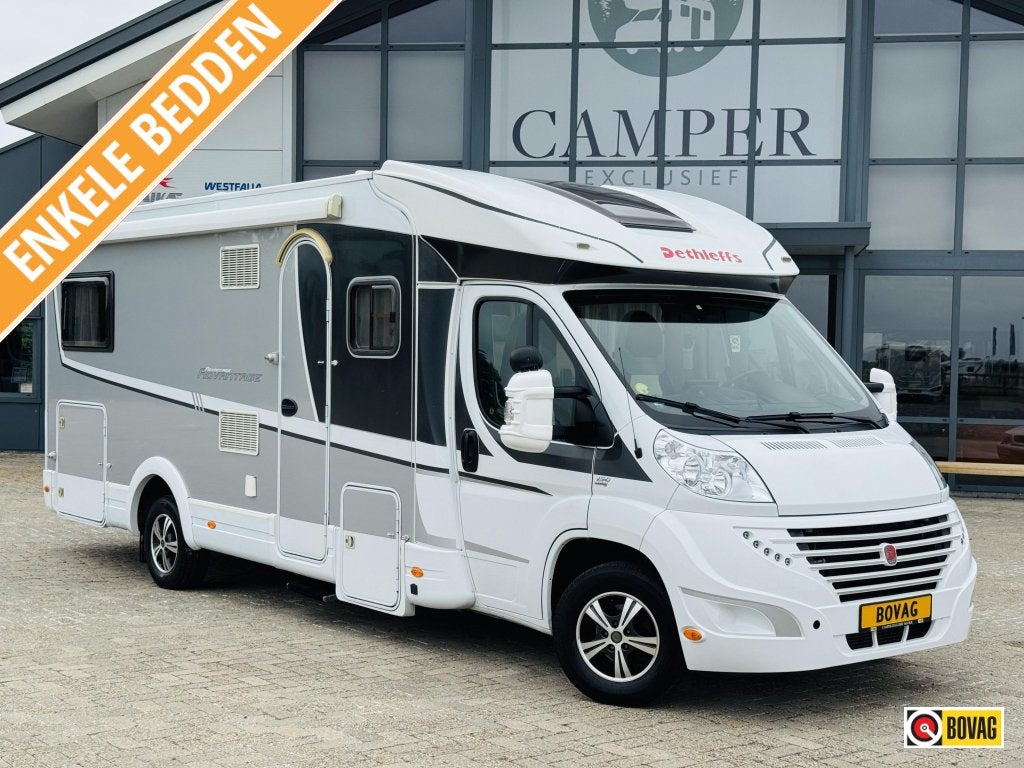 Dethleffs Advantage T 7151 Lithium Omvorvmer Enkele bedden, Caravans en Kamperen, Campers, Ringverwarming, Fiat, Tot en met 3