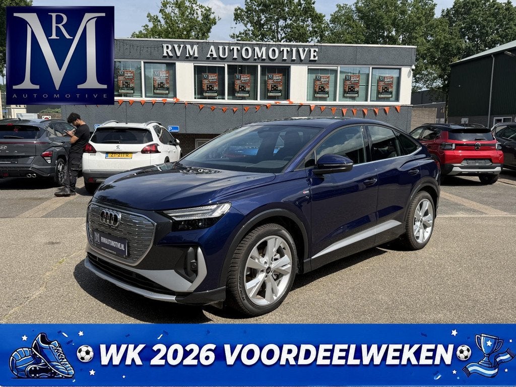 Audi Q4 Sportback e-tron 45 Edition 82 kWh VAN: 46.900,- VOO, Auto's, Audi, Bedrijf, Te koop, Q4 e-tron, ABS, Achteruitrijcamera