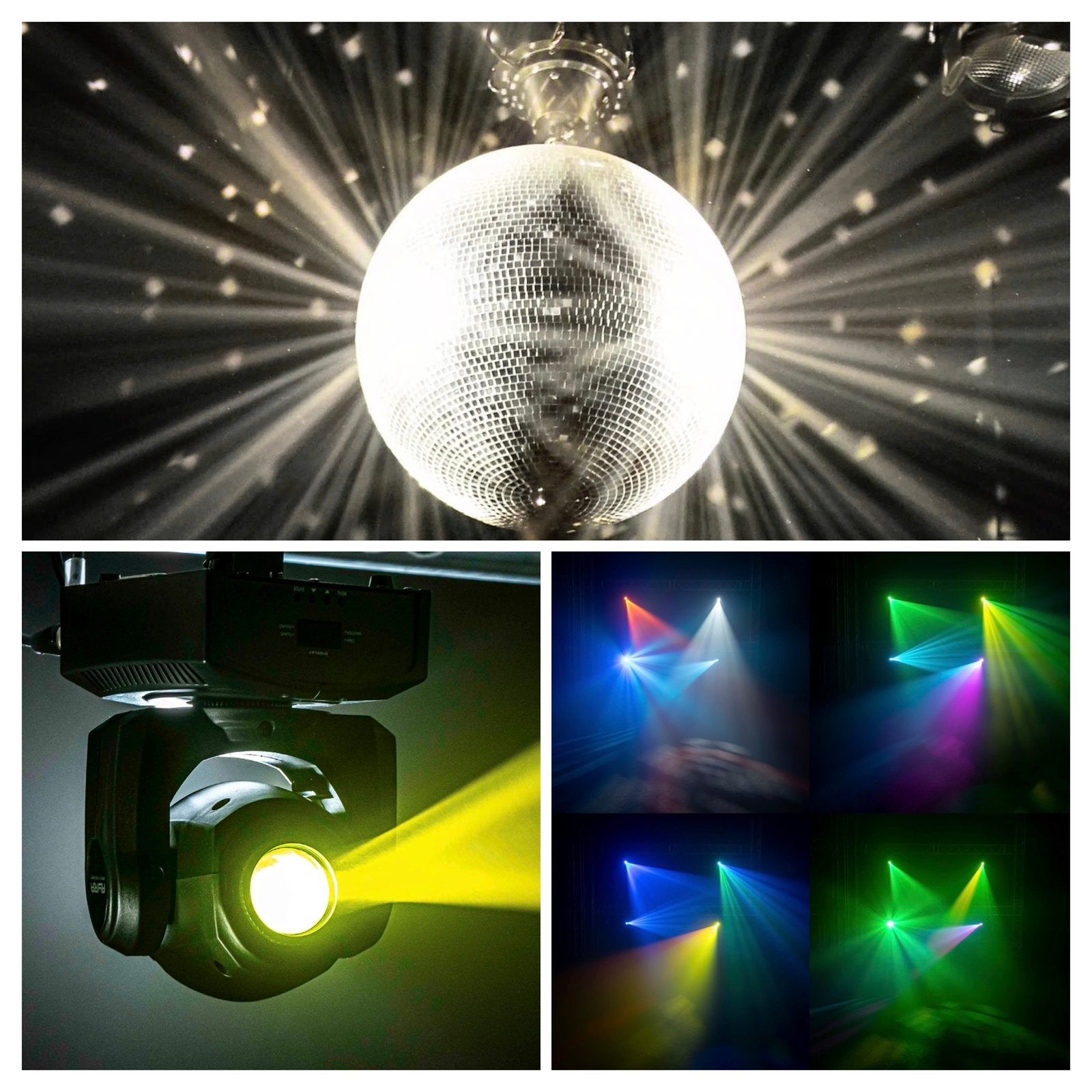 Feest verlichting spiegelbol moving heads huren dmx effecten, Hobby en Vrije tijd, Ophalen, Nieuw, Overige