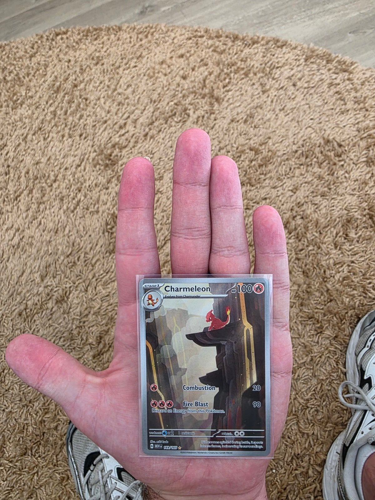 Pokémon Charmeleon 151 ENGLISH, Ophalen, Zo goed als nieuw
