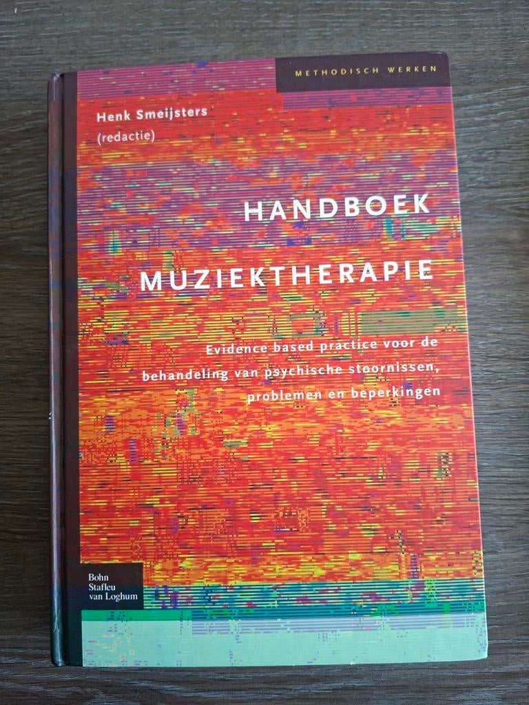 Handboek Muziektherapie - Henk Smeijsters (redactie), Zo goed als nieuw, Henk Smeijsters, Gamma, HBO