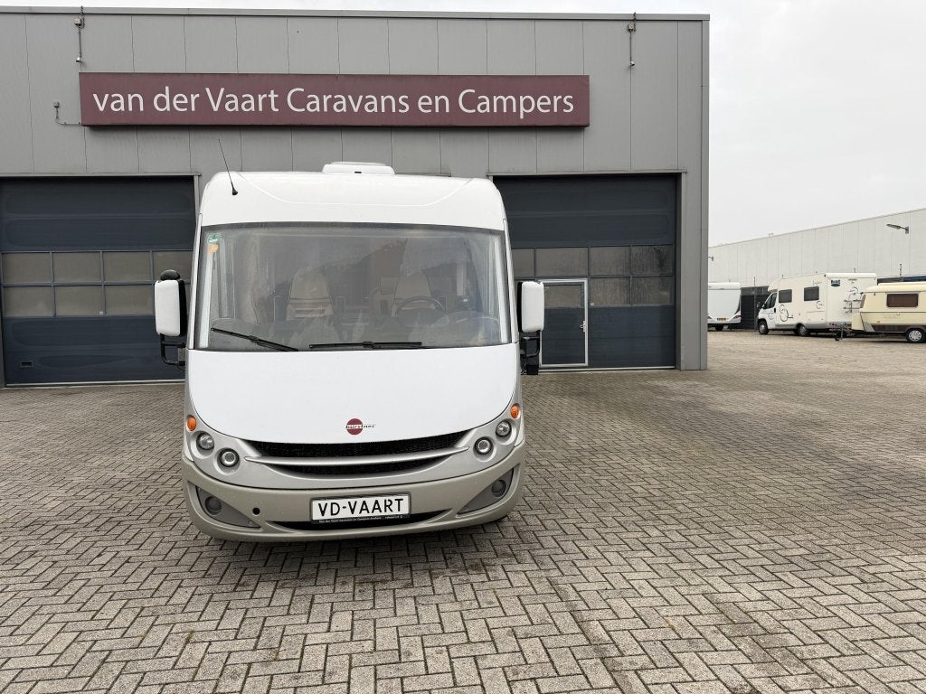 Bürstner Aviano I 725 Queensbed, Integraal, Fiat, Bedrijf, Koelkast