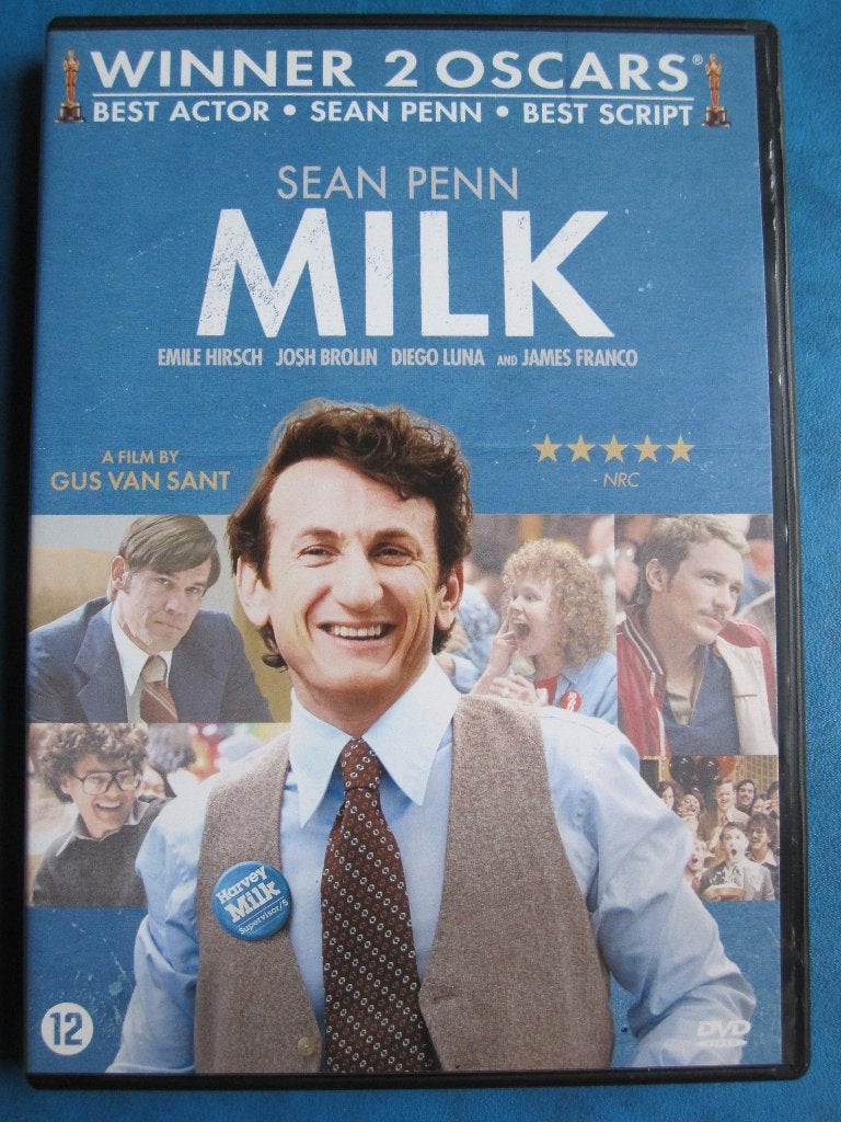 Milk (2008), Vanaf 12 jaar, Ophalen of Verzenden, Zo goed als nieuw, Drama