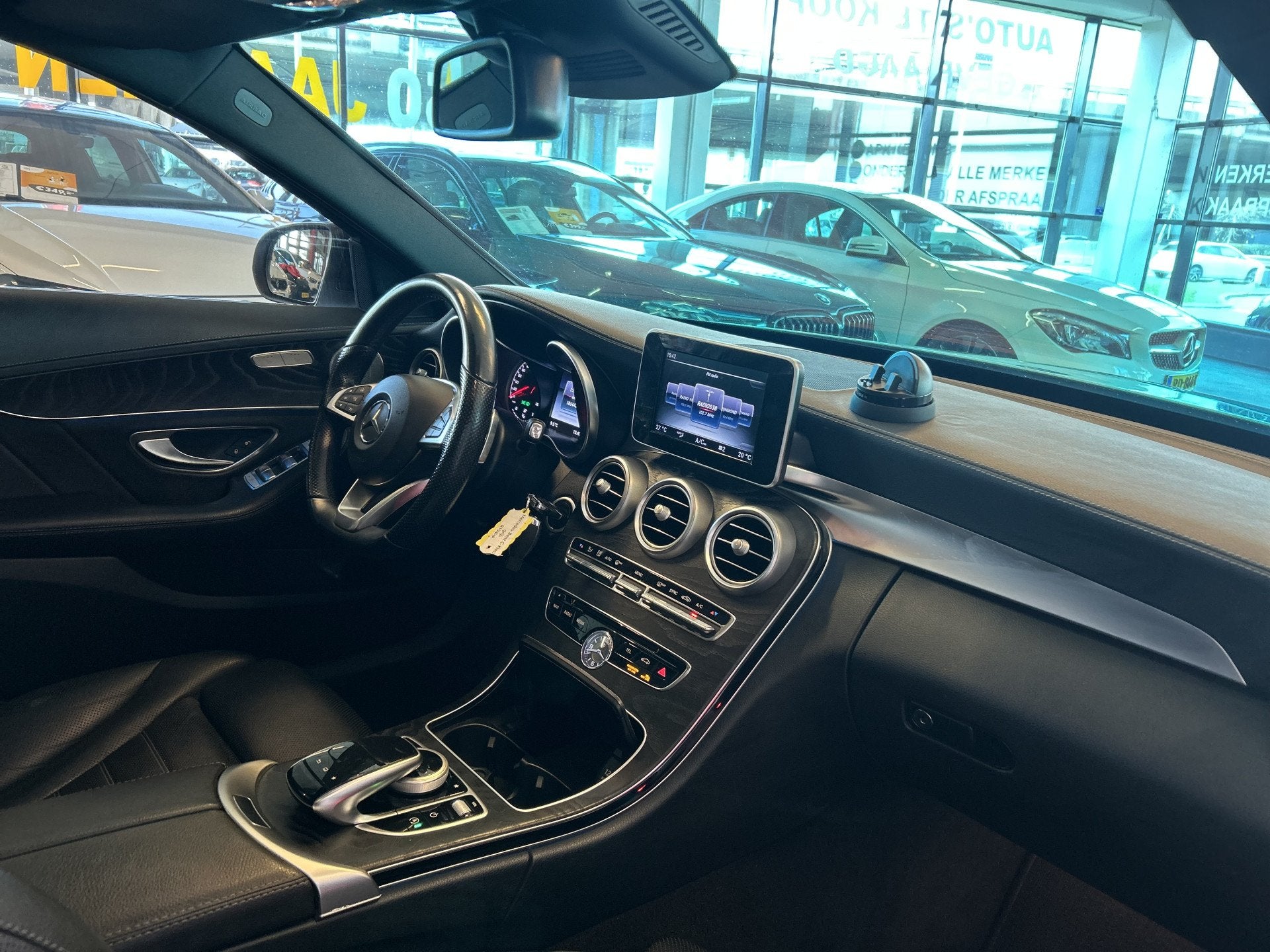 Mercedes-Benz C-Klasse Estate 450 AMG 4MATIC V6 368 PK | Pan, Auto's, 368 pk, Met garantie (alle), 2996 cc, Vierwielaandrijving