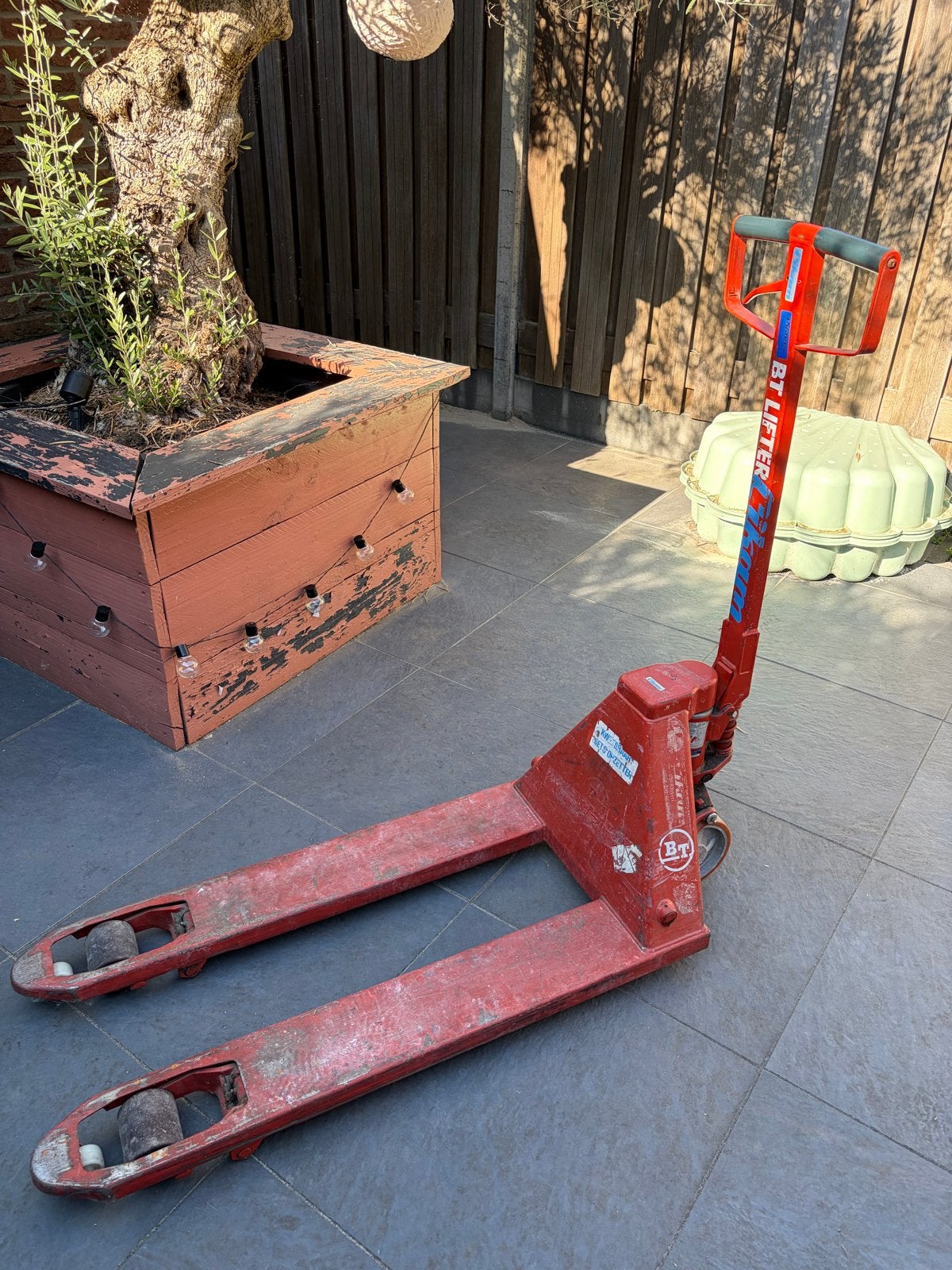 BT Lifter pompwagen - onderhoud nodig, Ophalen, Gebruikt