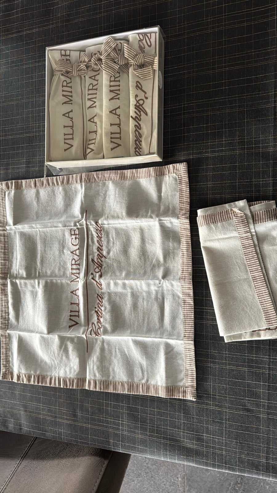 Nieuwe Rivièra Maison servetten (6 stuks), Overige merken, Textiel, Overige typen, Nieuw