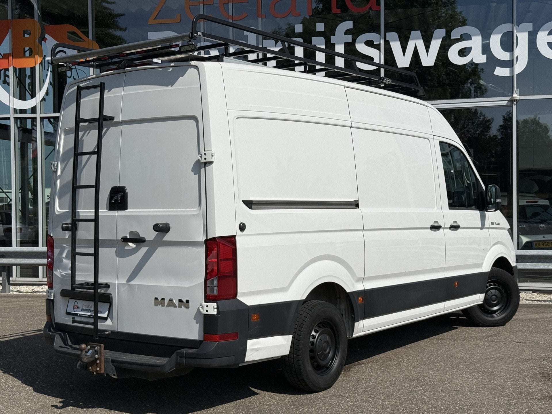 MAN TGE 35 2.0 L3H3 | Navi | Carplay | Trekhaak | Imperiaal, Auto's, Start-stop-systeem, Gebruikt, 4 cilinders, Wit