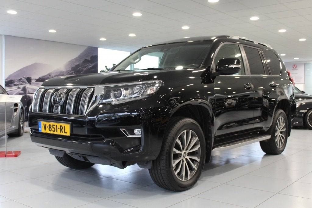 Toyota Land Cruiser 2.8 D-4D Co HR Bl.V., Auto's, Dealer onderhouden, Gebruikt, Zwart, Bedrijf
