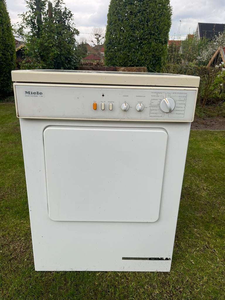 Te koop Miele wasdroger, Witgoed en Apparatuur, Wasdrogers, Ophalen, Zo goed als nieuw, Luchtafvoer, 85 tot 90 cm