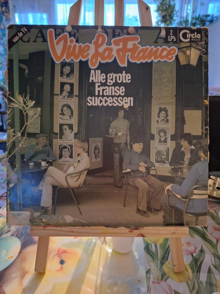 Vive la France - Alle grote Franse successen 2 LP's, Cd's en Dvd's, Vinyl | Verzamelalbums, Gebruikt, Ophalen of Verzenden