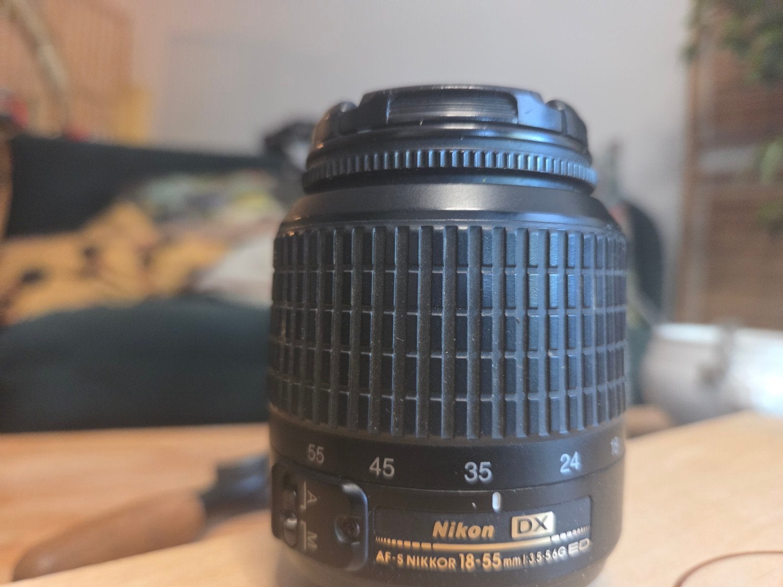Nikon AF-S Nikkor 18-55mm f/3.5-5.6G ED DX lens, Audio, Tv en Foto, Gebruikt, Nikon, Ophalen of Verzenden, Zoom